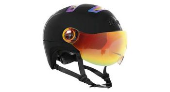 Casco kask urban r rainbow chrome wg11 onice negro
