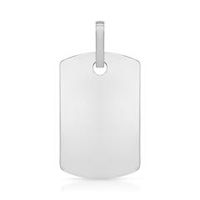 colgante moderno de plata 925