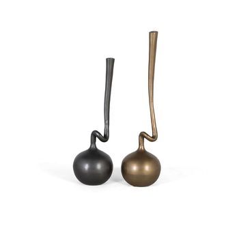 Set De 2 Jarrones En Aluminio