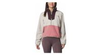 forro polar mujer columbia sequoia grove 1 2 zip beige