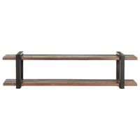 mueble tv  mueble de salon  armario tv madera maciza reciclada 160x40x40 cm