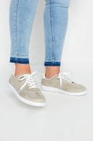 deportivas retro grises en ancho especial