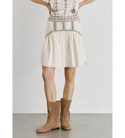 pepe jeans para mujer pl9011941 falda denvery blanco l casual algodon