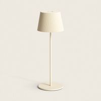 lampara de mesa led portatil para exterior aluminio con bateria recargable willox