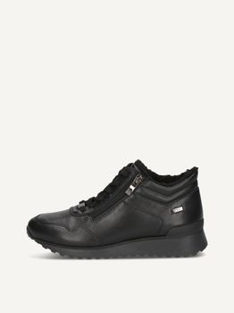 CAPRICE Sneaker, black, made of Leather, Size 41