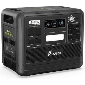 Estación De Energía Portátil Fossibot F2400 Lifep04 2048wh Con Salidas 2400w (4800w Pico)