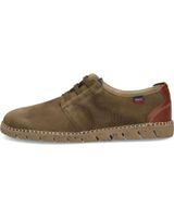 de callaghan 43200 zapatillas casual de hombre nobuk kaki