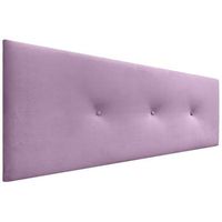 dhome cabecero de terciopelo liso con botones 150x60 camas 150160 - rosa