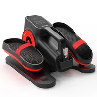 mini eliptica electrica con 30 niveles de velocidad auto 5 funciones pedales con correas pantalla led mando a distancia silenciosa y portable - pedaleador electrico para mayor desk motion evoes y