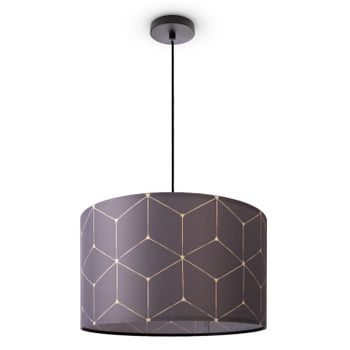 Lámpara colgante Glow antracita