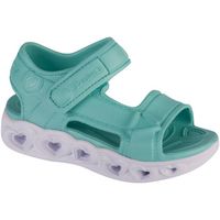 skechers sandalias nina heart lights sandal - always flashy para nina