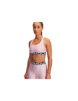 sujetador deportivo de fitness under armour hg mid branded mujer rosa