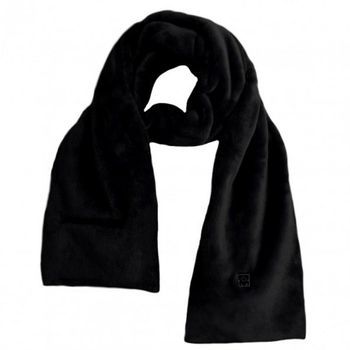 Glovii Ga1b Protección Corporal Para Deportes De Invierno Heated Scarf Esquiar, Snowboard Unisex Poliéster Negro