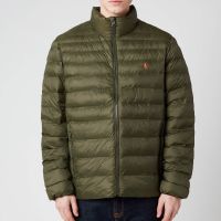 polo ralph lauren mens terra poly filled jacket - dark loden - s