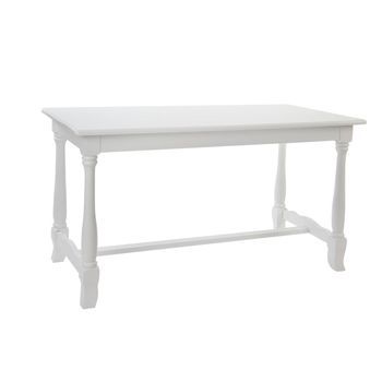 Mesa Comedor Madera 180x90x80 Blanco