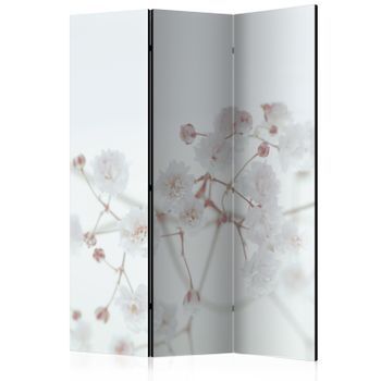 Biombo - White Flowers (135x172 Cm)