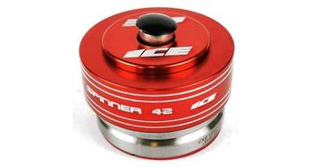 Juego de direccion bmx ice spinner 42 1  1 8 rojo