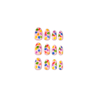 candy crushr press on nails
