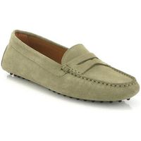 atlanta mocassin mocasines drivers michele en piel de ante para mujer