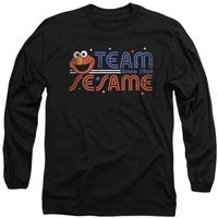 sesame street camiseta manga larga team see para mujer
