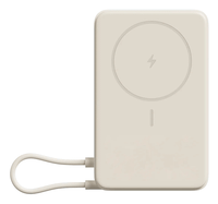 powerbank xiaomi magnetic powerbank 10000mah with built-in stand beige