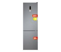 frigorifico combi evvo f60 257 l  94 l inox total no frost