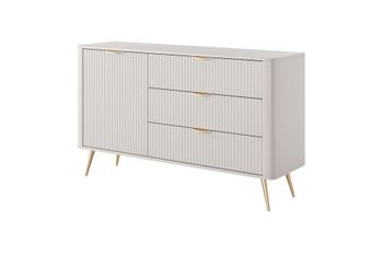 Aparador blanco 138 x 38 x 81 cm