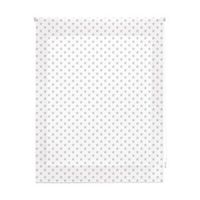 estor enrollable infantil - estor infantil tamano 140x250 - estor enrollable color blanco con estrellas gris  blindecor