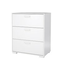 comoda de madera 702x398x827 cm blanco billo