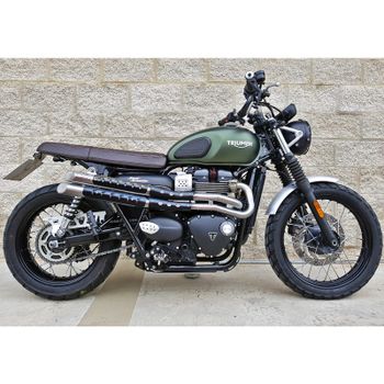Sistema de escape Triumph Street Scrambler E5 Mass Mohave 2-2
