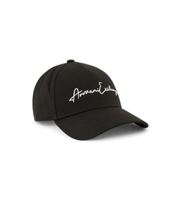 ax armani exchange para hombre 954224cc51637421 gorra letras negro osfa casual algodon