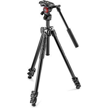 Manfrotto Kit Trípode 290 Light con Rótula 2 Way Aluminio
