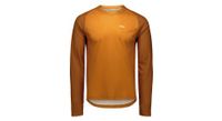 camiseta de manga larga poc motion air marron