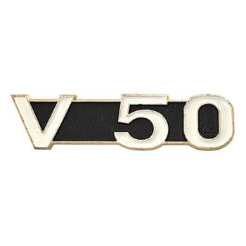 Emblema del panel lateral Moto Guzzi V 50
