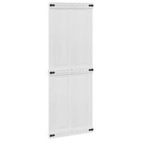 puerta corrediza corona blanco 80 x 210 cm vidaxl