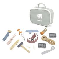 set de dentista de madera con bolsa