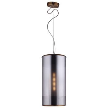 Lámpara Colgante Lumineca Geminic 20x40 Cm Gris