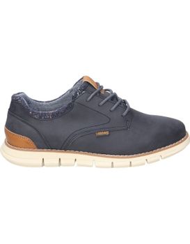 Zapatos Para Hombre Mustang Kota 84683 Azul Marino 40