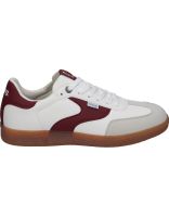 zapatillas casual mustang nova 84775 beige y burdeos 43