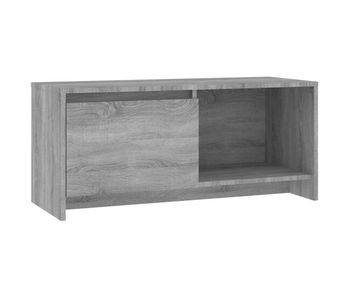 Mueble tv - mesa de tv madera de ingeniería gris sonoma 90x35x40 cm