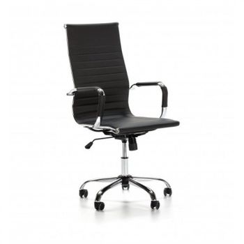 VS Venta-Stock Londres Sillón de Oficina Negro