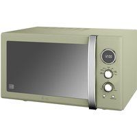 swan retro sm22085gn solo microwave - green green