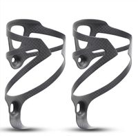 hualong jaula para botella de agua de bicicleta de fibra de carbono 3k jaulas para soporte de botella de agua para bicicleta de grava mtb de carretera negro mate peso 16  2 g