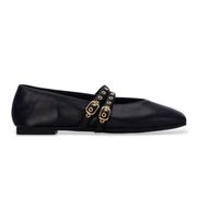 xti para mujer 14640501-negro bailarinas 146405 negro 38 plano hebilla casual