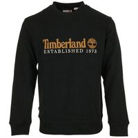 timberland jersey logo brush back crew neck para hombre