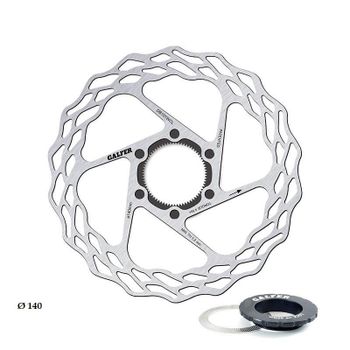 GALFER | Disco De Freno Road Wave Center Lock - El disco de freno Galfer Road CENTER LOCK está fabricado con un acero especifico AISI 420 que soporta mejor los cambios de temperatura y vuelve a su