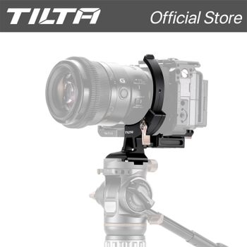 TILTA soporte de cámara Vertical ajustable negro conmutación rápida para lentes de cámara Sony Fuji Nikon Canon TA-VSB-SN-B