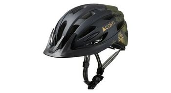 Casco cairn fusion led usb negro mate  caqui