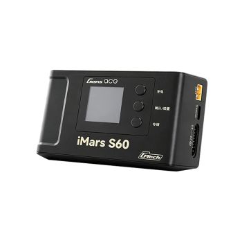 Gens Ace iMars S60 Cargador inteligente 5A 60W pantalla de 1,5 pulgadas para batería LiHV / LiPo 2-4S