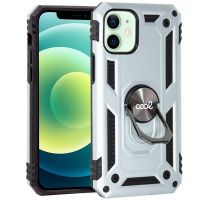 cool funda hard plata con anilla para iphone 1212 pro